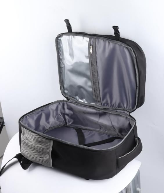 gogoegg Travel Backpack, 40L Carry-On Backpack for Airplane, Water-Resistant Laptop Backpack with USB Charging Port, Fits 17" Laptop, for Men & Women